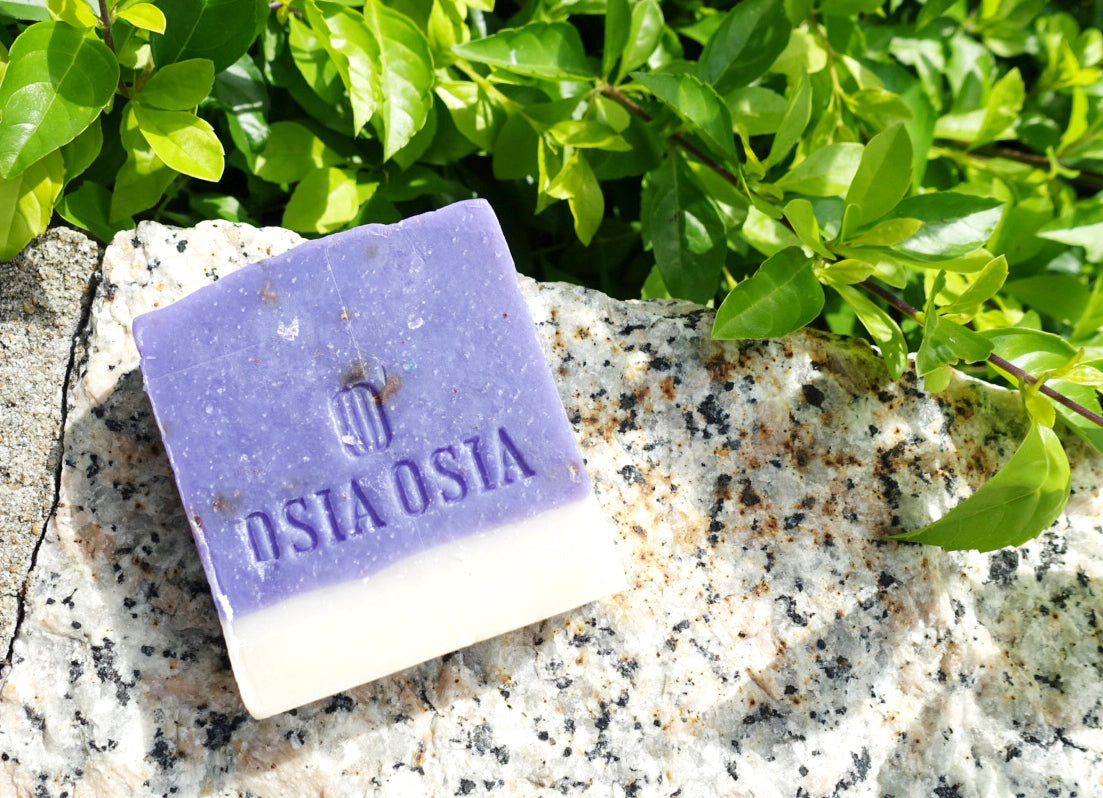 冷製法國薰衣草精油芳療皂 (沐浴＋潔面兩用） Cold Process French Lavender Handcrafted Luxury Herbal Soap (Body Wash & Face Wa