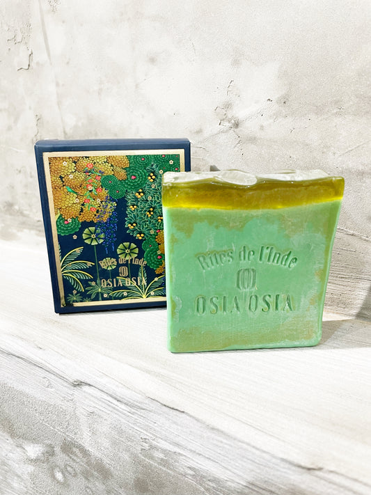Cold Process Tea Tree Geranium Handcrafted Luxury Herbal Soap (Body Wash & Face Wash) 冷製茶樹精油芳療皂 (沐浴＋潔面兩用）