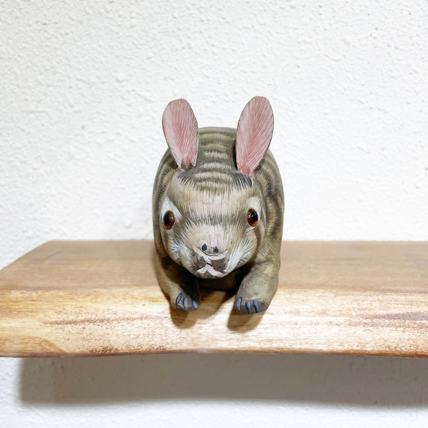 Painted Wooden Rabbit