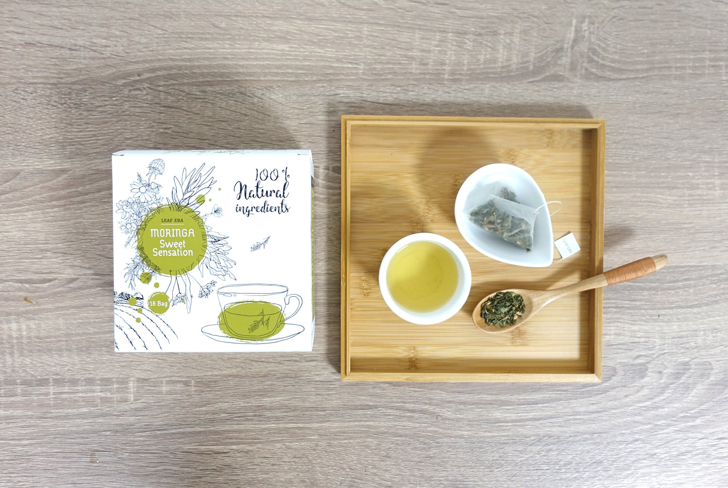 Moringa Sweet Sensation 辣木茴香消脂茶（一盒18包－不含咖啡因）