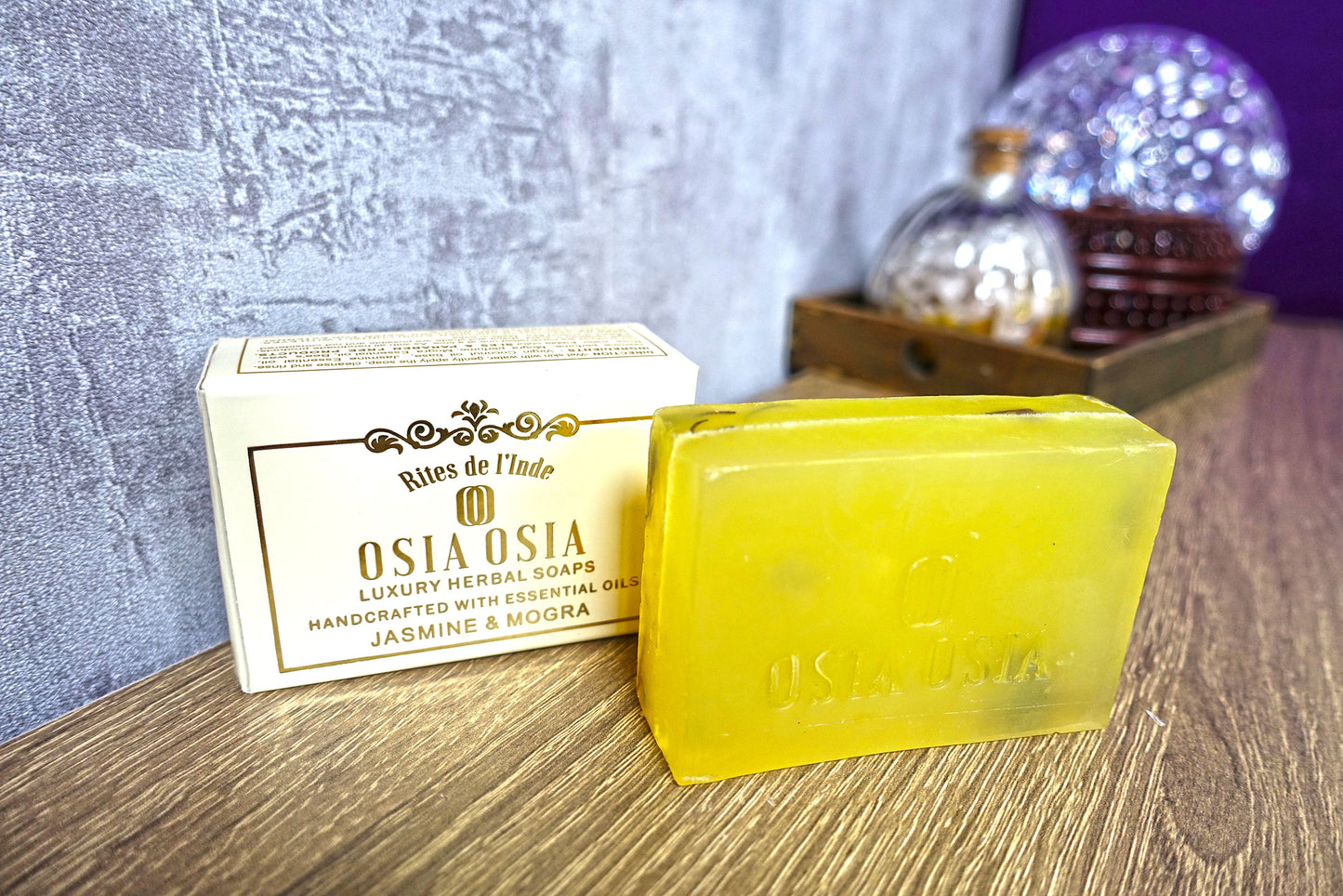 Jasmine and Mogra Handcrafted Luxury Herbal Soap 茉莉Morga精油手工芳療皂